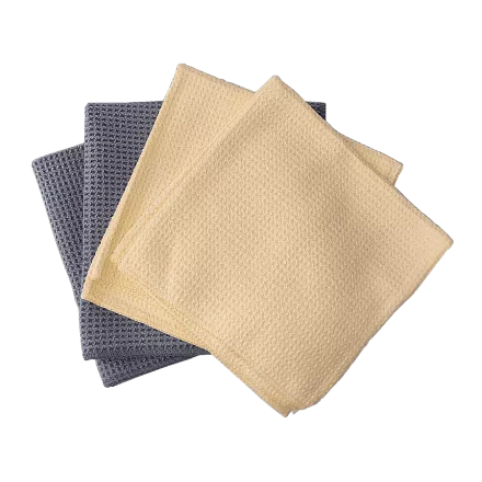 Салфетка из микрофибры для протирки стекла Microfaser-Waffeltuch, комплект 4 штуки слайд 2