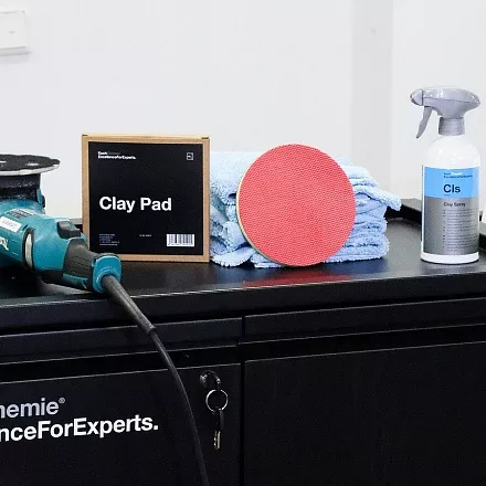 Clay Pad - Круг-автоскраб 150 мм для полировальных машинок слайд 3