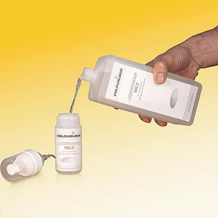 Средство для чистки кожи COLOURLOCK Lederreiniger Mild, 1л слайд 2