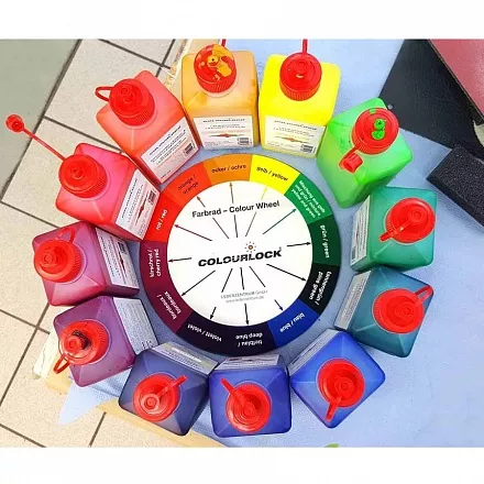 Краска для кожи  мандарин COLOURLOCK Lederfarbe mandarine 250мл слайд 4