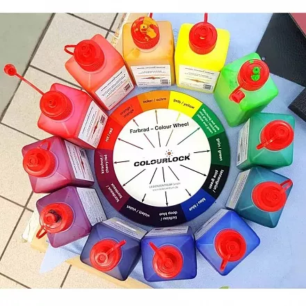 Краска для кожи COLOURLOCK охра Lederfarbe ocker 1000 мл слайд 4