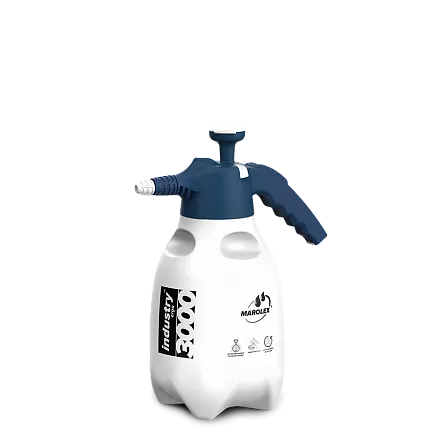 Ручной синий помповый опрыскиватель Industry ergo Alka line слайд 4