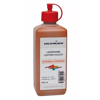 Краска для кожи COLOURLOCK карамель  Lederfarbe karamell 250 мл