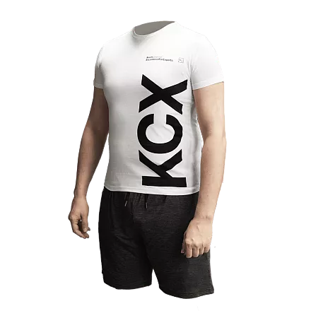 Футболка с коротким рукавом. Цвет белый, размер M слайд 3