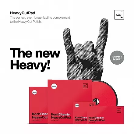 Heavy Cut Pad - полировальный круг 126 x 23 mm слайд 4