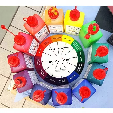 Краска для кожи чёрный COLOURLOCK Lederfarbe schwarz 250мл слайд 4