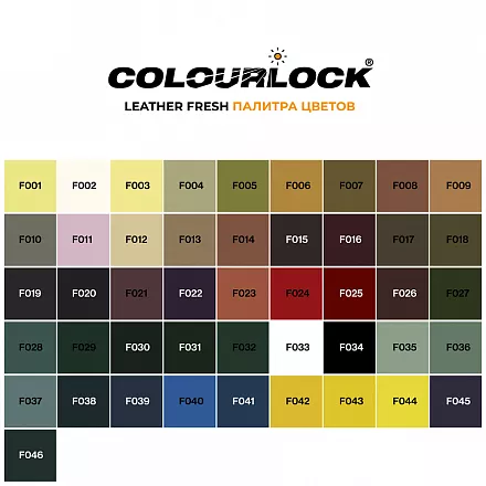 Краска для кожи COLOURLOCK темно-синий Lederfarbe tiefblau 1000 мл слайд 4