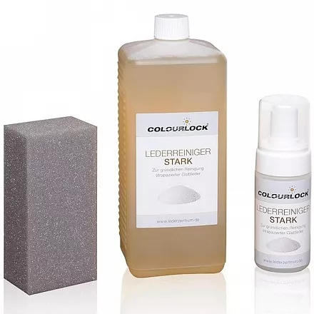 Средство для чистки кожи COLOURLOCK Lederreiniger Stark, 1л   слайд 2